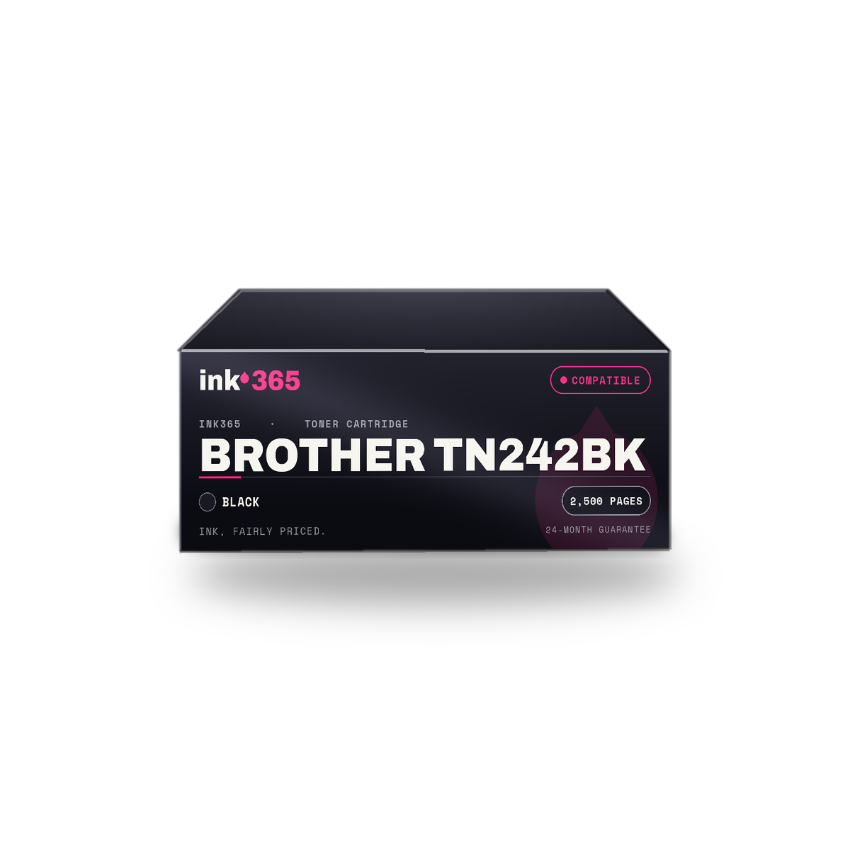 Brother TN242BK Black Compatible Toner Cartridge – 2,500 Pages