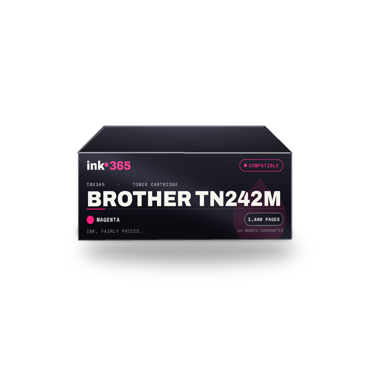 Brother TN242M Magenta Compatible Toner Cartridge – 1,400 Pages