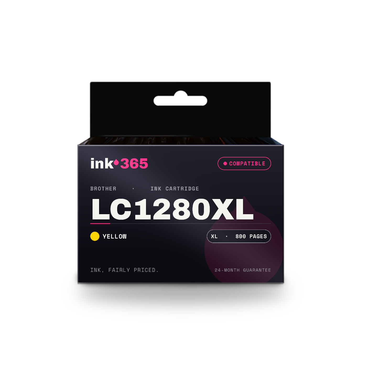 Brother LC1280XL Yellow Compatible Ink Cartridge – 800 Pages