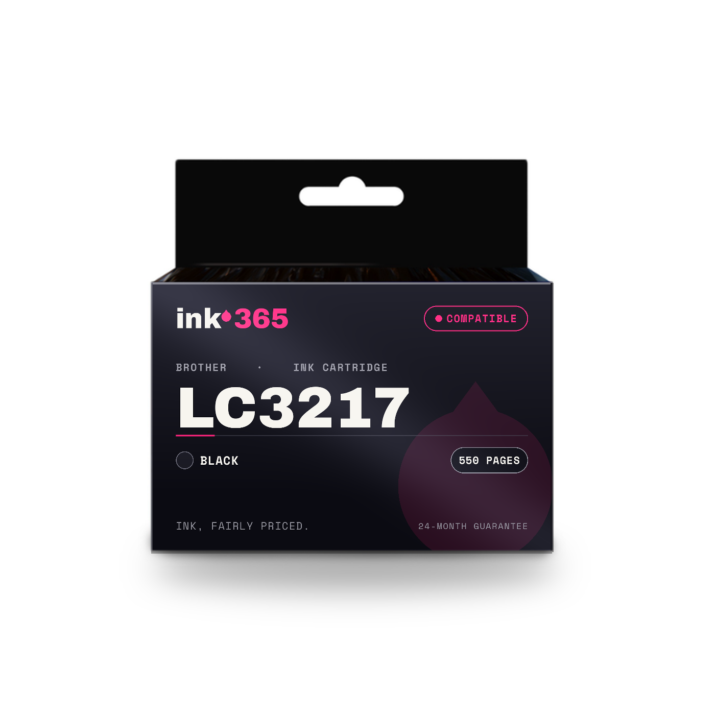 Brother LC3217 Black Compatible Ink Cartridge – 550 Pages