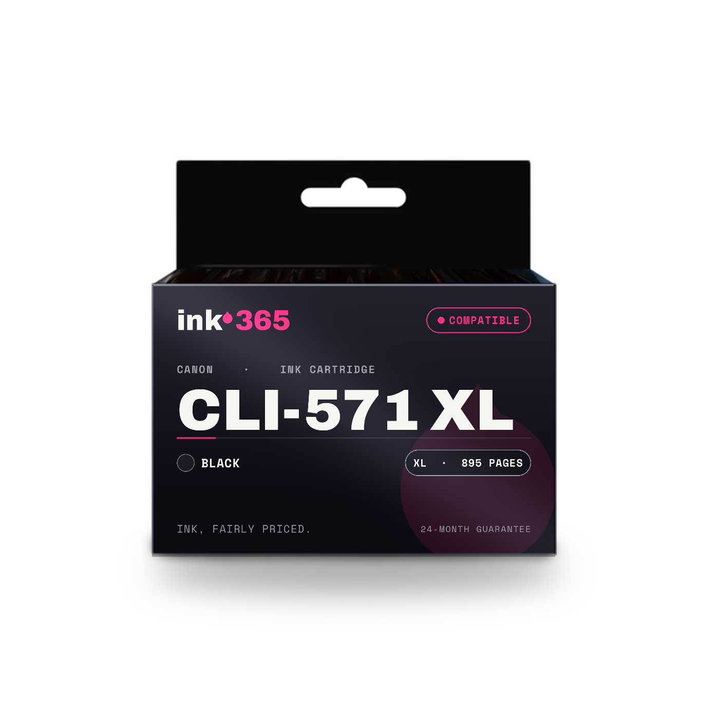 Canon CLI-571 XL Black Compatible Ink Cartridge – 895 Pages