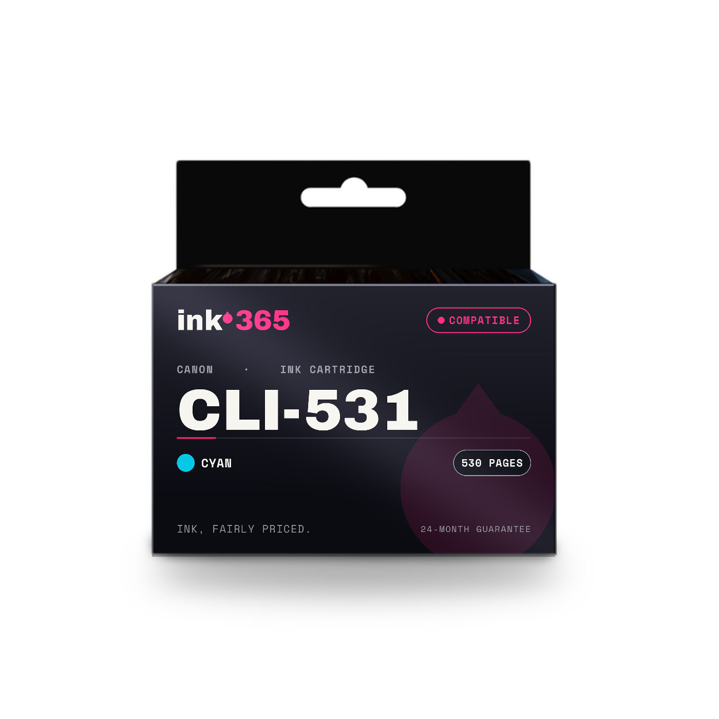 Canon CLI-531 Cyan Compatible Ink Cartridge – 530 Pages