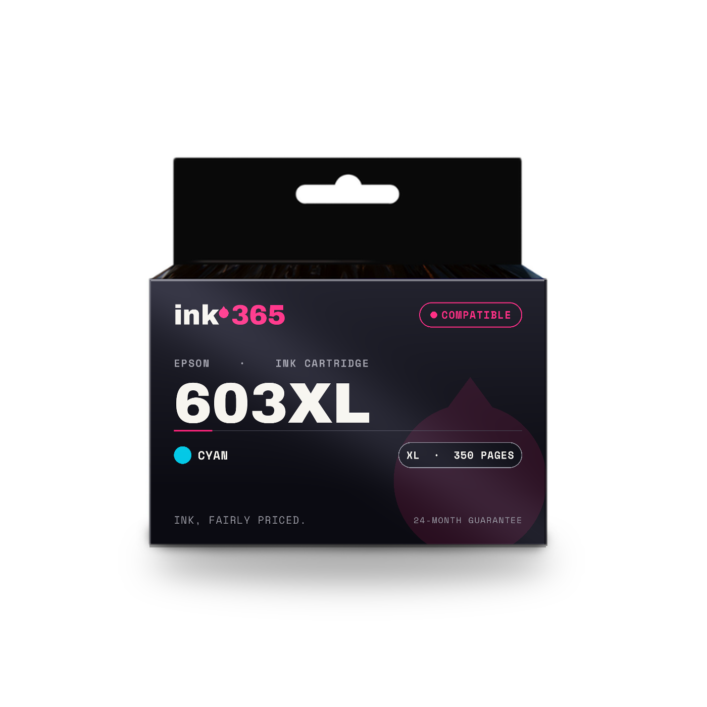 Epson 603XL Cyan Compatible Ink Cartridge – 350 Pages