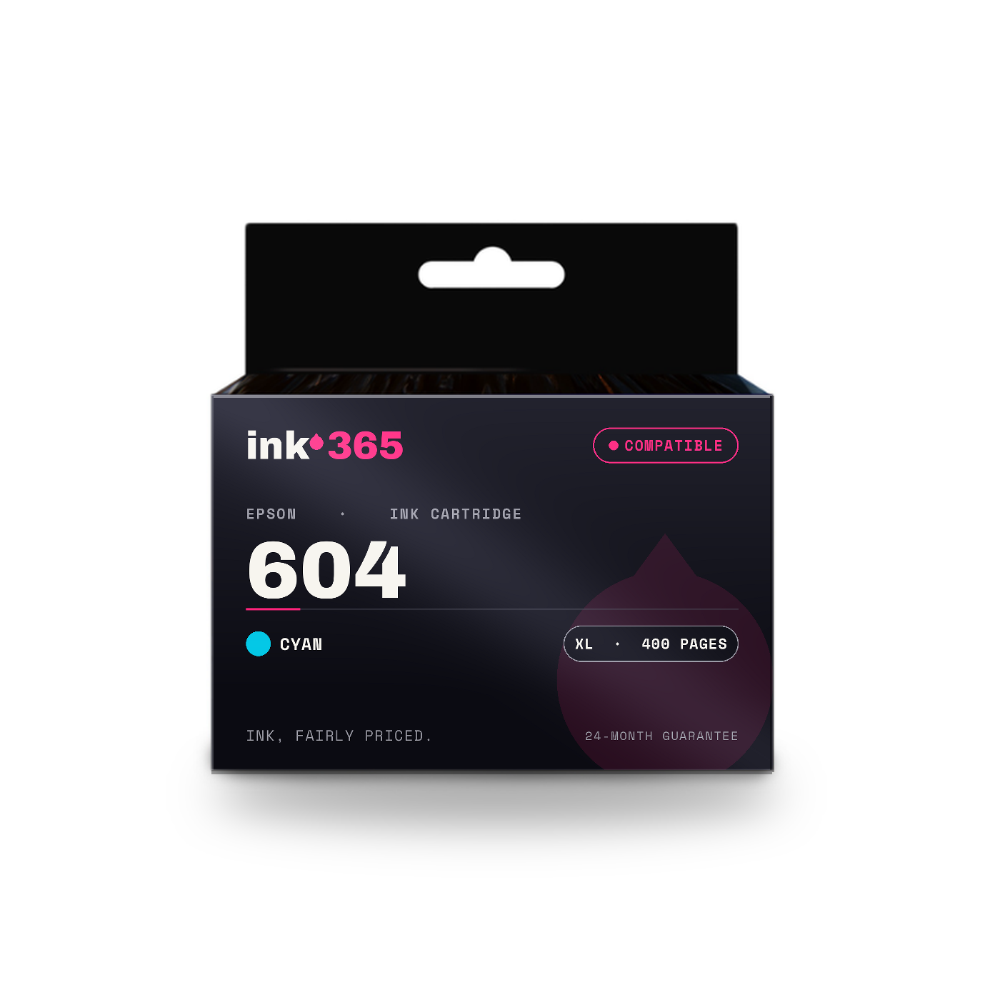 Epson 604 Cyan Compatible Ink Cartridge – 400 Pages