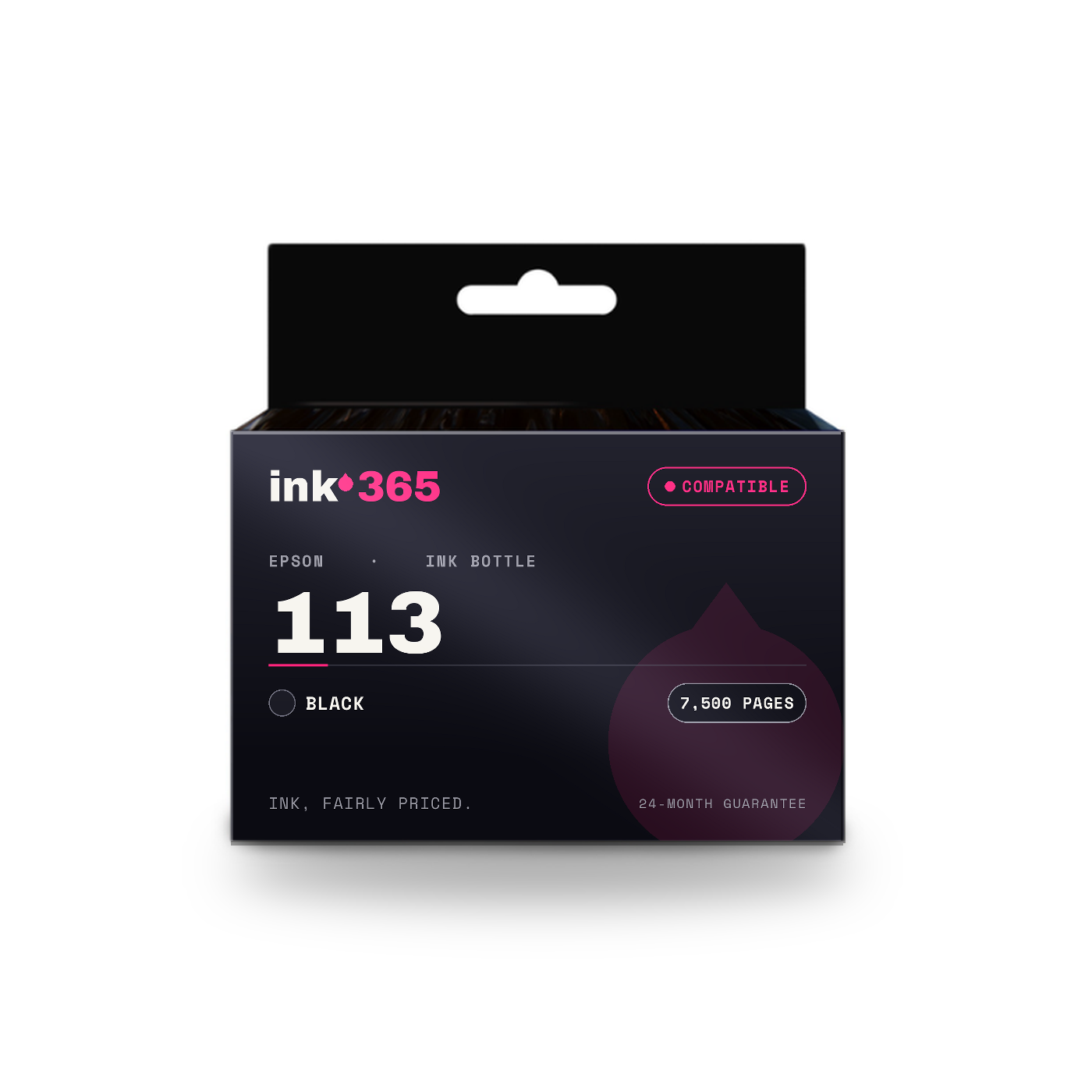 Epson 113 Black Compatible Ink Bottle – 7,500 Pages