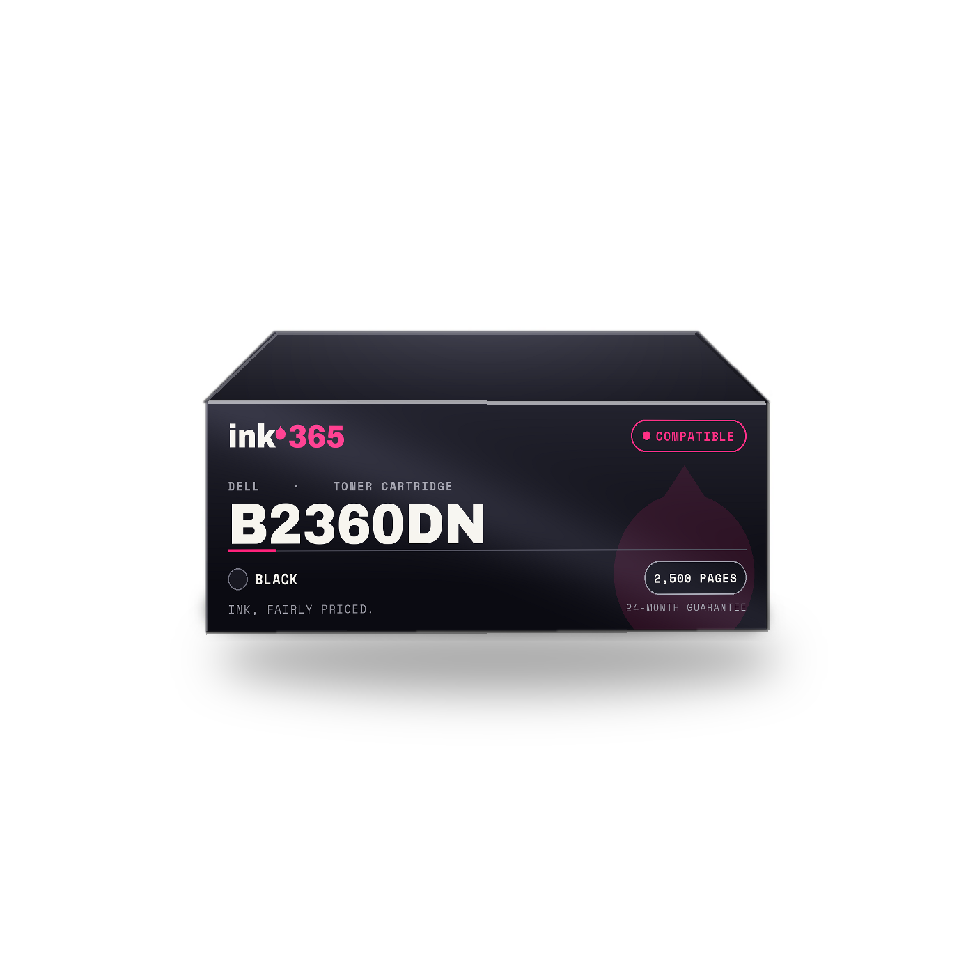 Dell B2360dn Black Compatible Toner Cartridge – 2,500 Pages