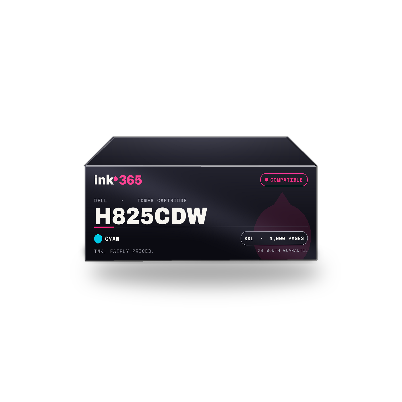 Dell H825cdw Cyan Compatible Toner Cartridge – 4,000 Pages