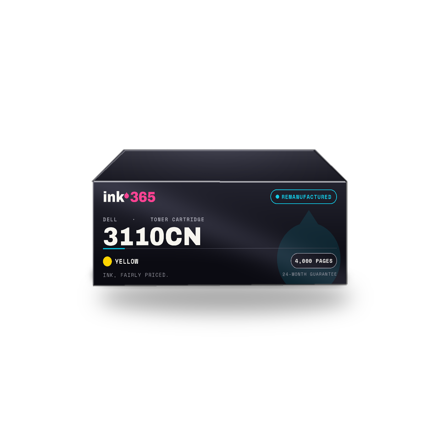 Dell 3110cn Yellow Remanufactured Toner Cartridge – 4,000 Pages