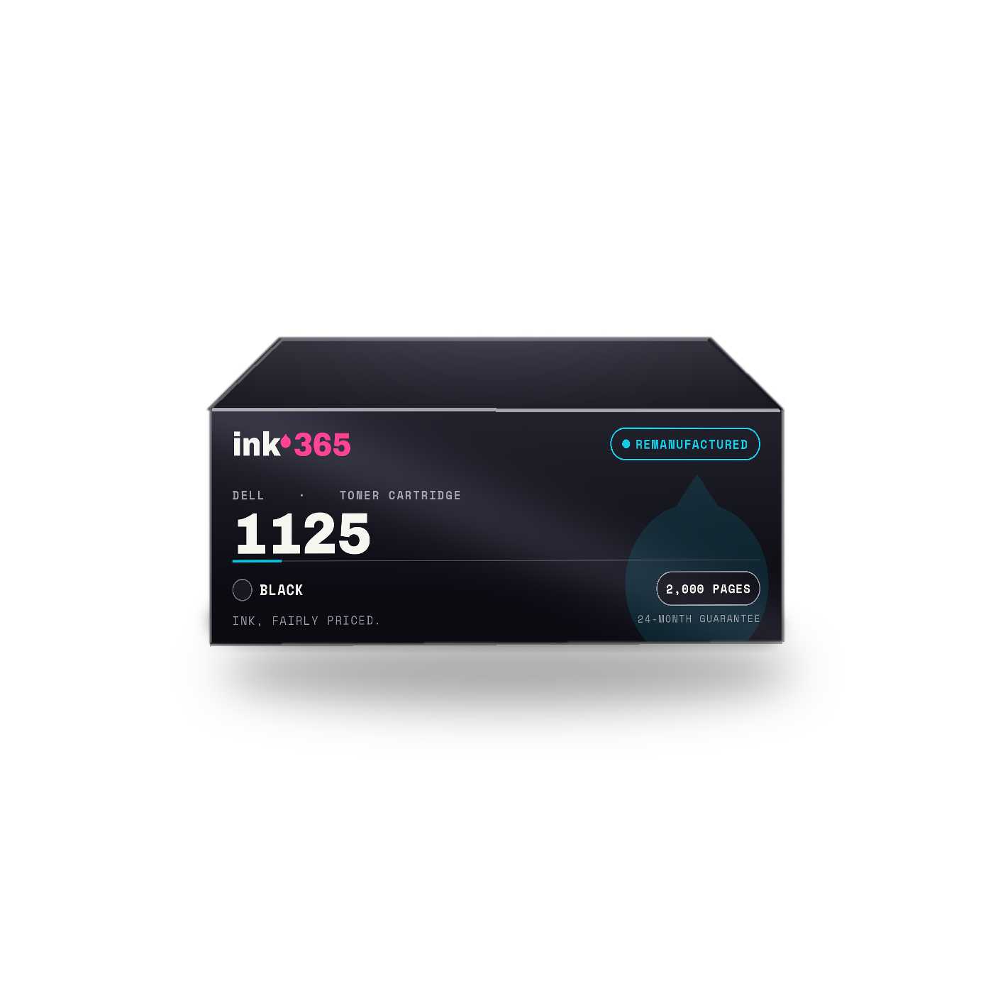 Dell 1125 Black Remanufactured Toner Cartridge – 2,000 Pages