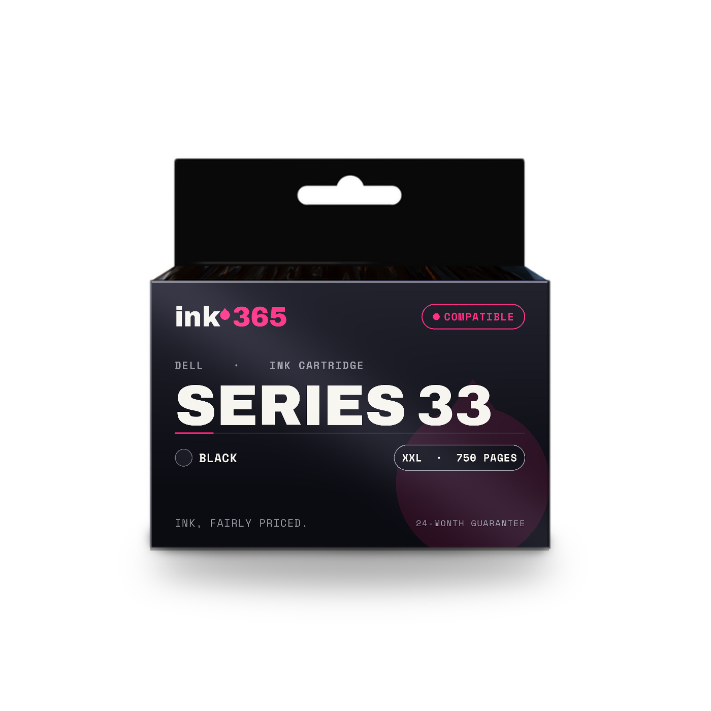 Dell Series 33 Black Extra High Capacity Compatible Ink Cartridge – 750 Pages