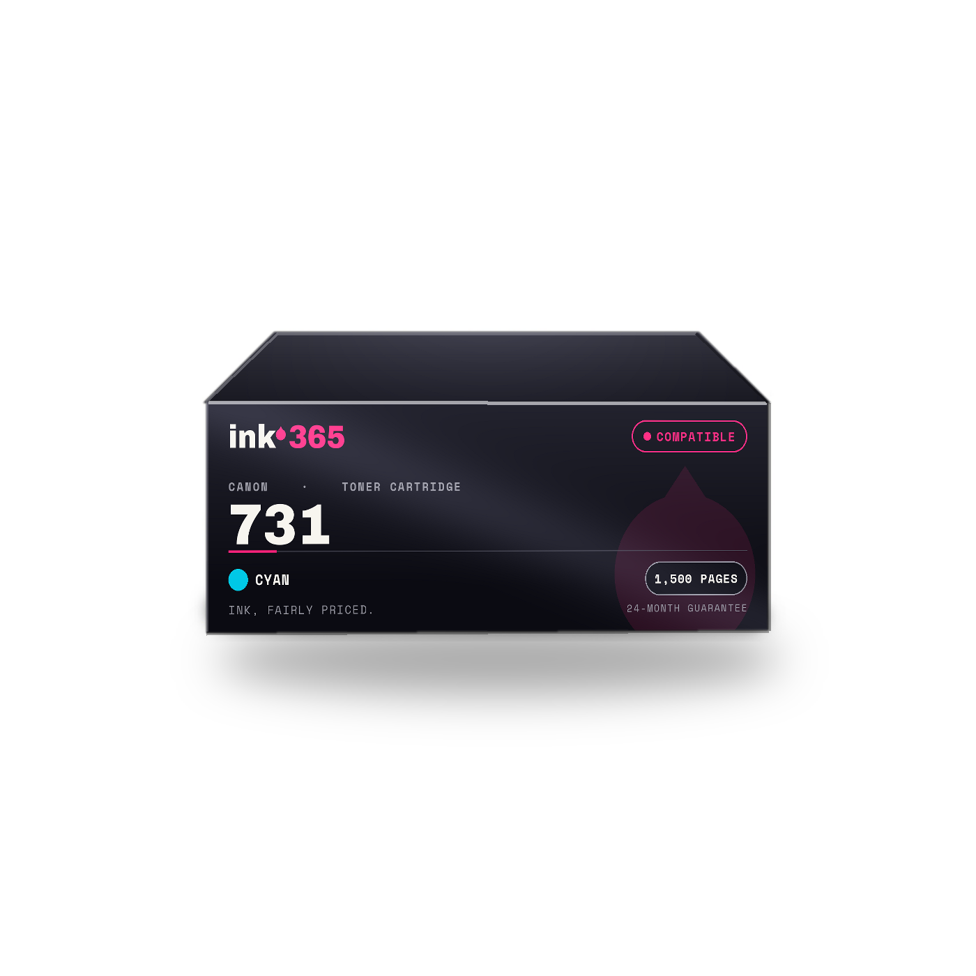 Canon 731 Cyan Compatible Laser Toner – 1,500 Pages