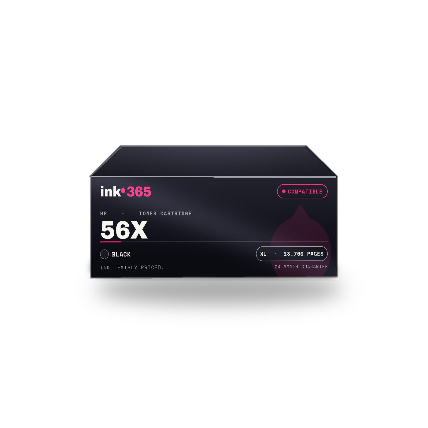 HP 56X Black Compatible Toner Cartridge – 13,700 Pages