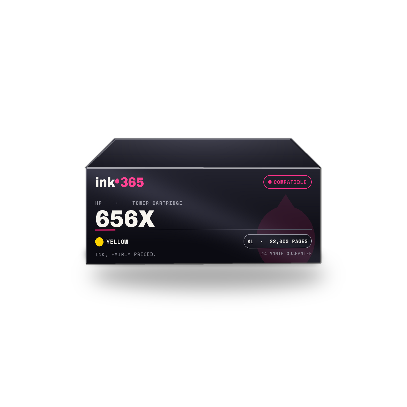 HP 656X Yellow Compatible Laser Toner – 22,000 Pages