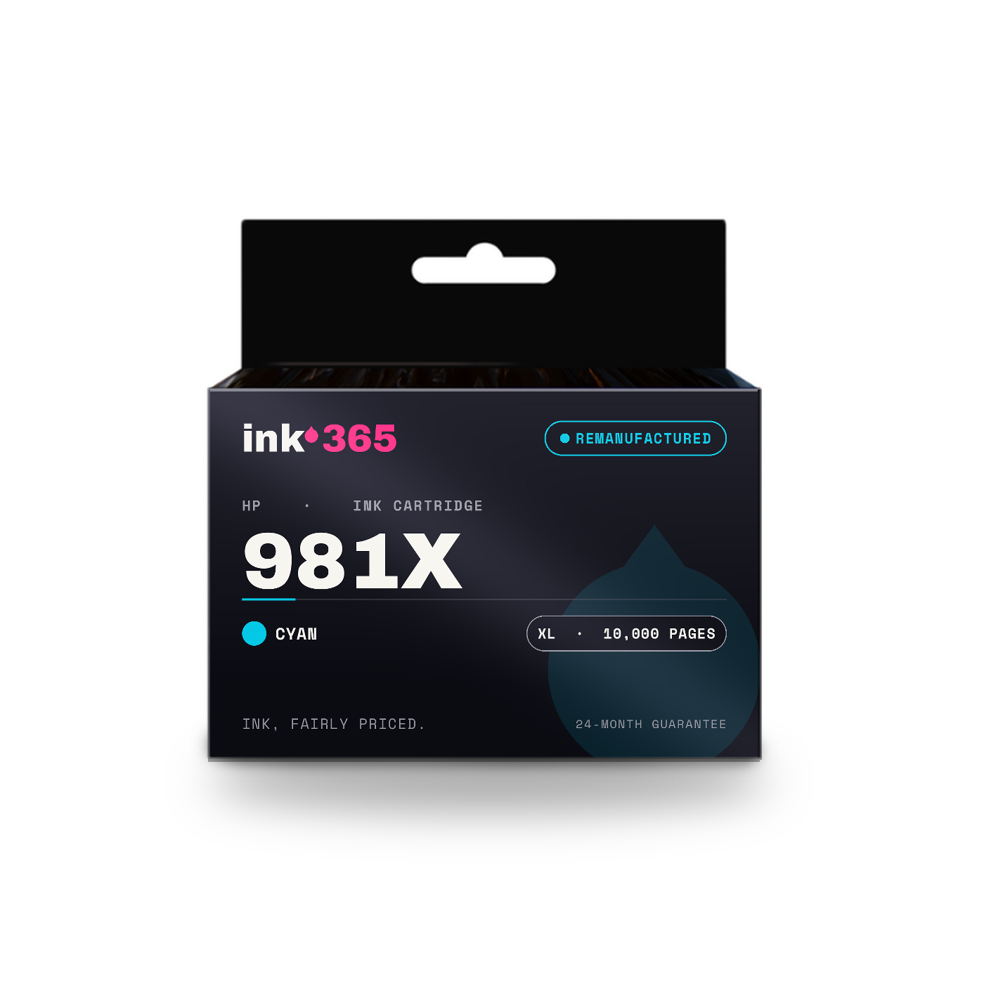 HP 981X Cyan Remanufactured Ink Cartridge – 10000 Pages