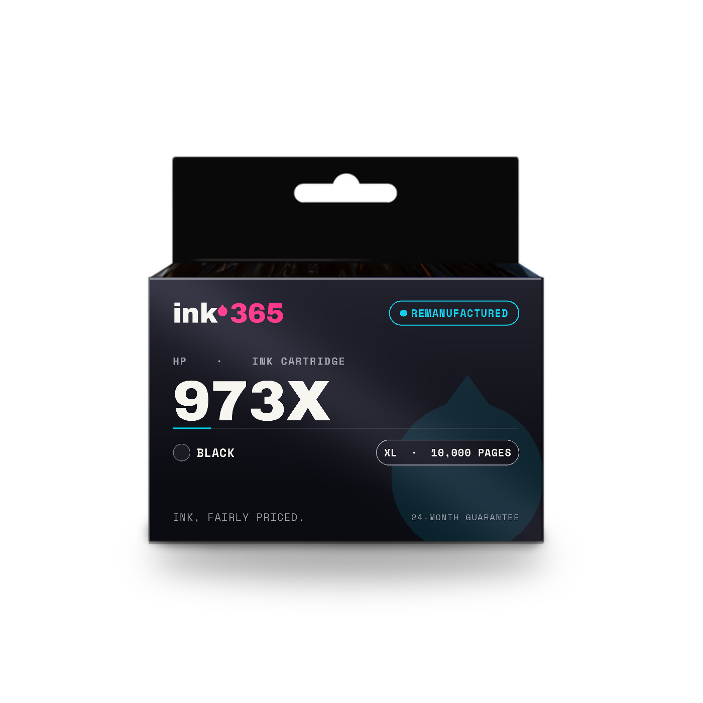 HP 973X Black Remanufactured Ink Cartridge – 10,000 Pages
