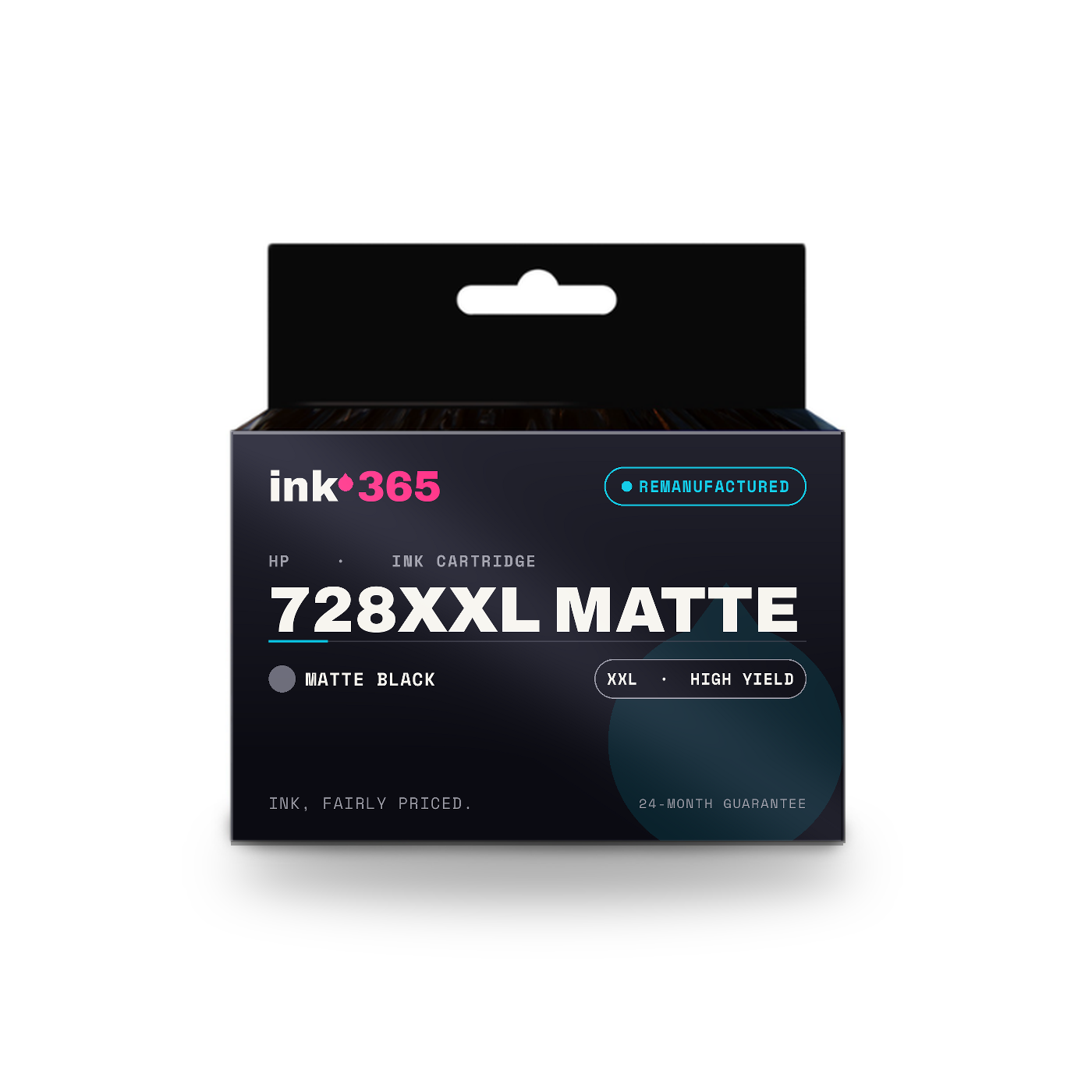 HP 728XXL Matte Black Remanufactured Ink Cartridge – 130ml