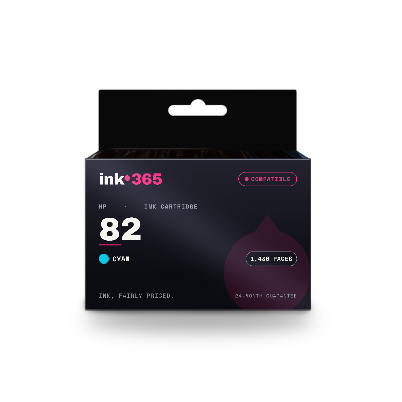 HP 82 Cyan Compatible Ink Cartridge – 1430 Pages
