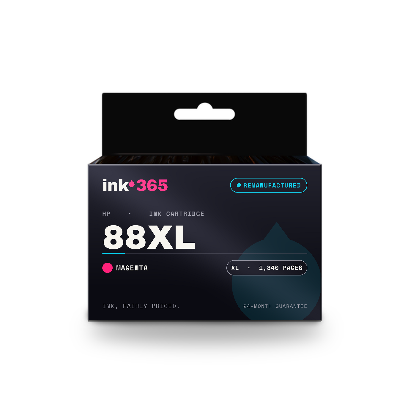 HP 88XL Magenta Remanufactured Ink Cartridge – 1840 Pages