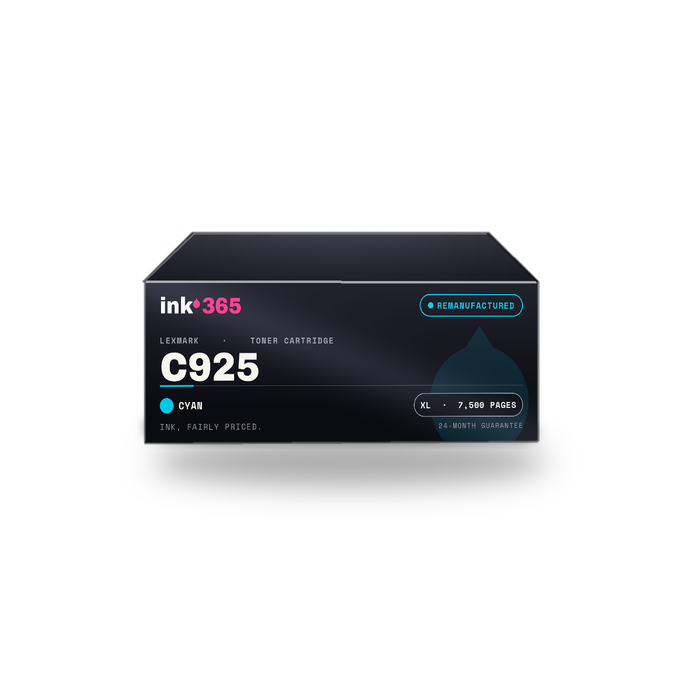 Lexmark C925 Cyan Remanufactured Laser Toner – 7,500 Pages