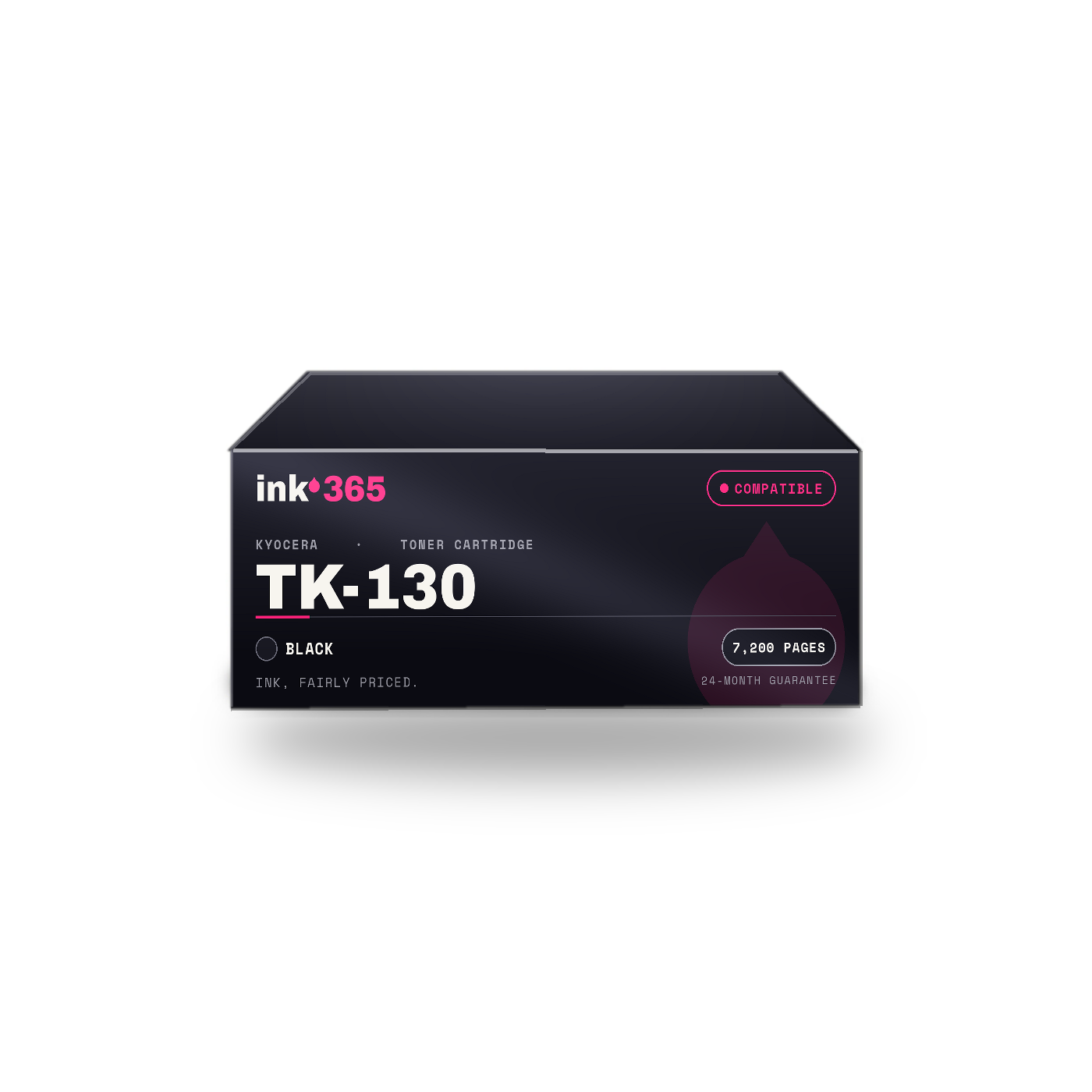 Kyocera TK-130 Black Compatible Laser Toner – 7200 Pages