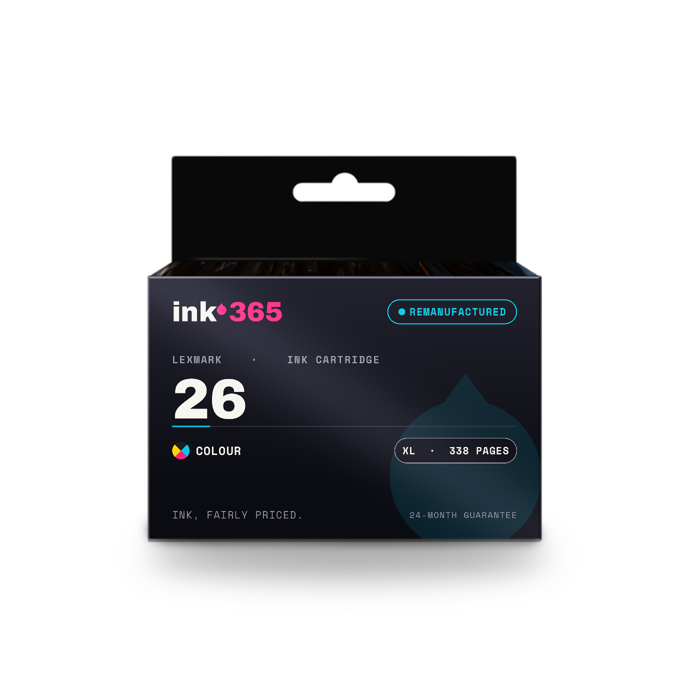 Lexmark 26 Colour Remanufactured Ink Cartridge – 338 Pages