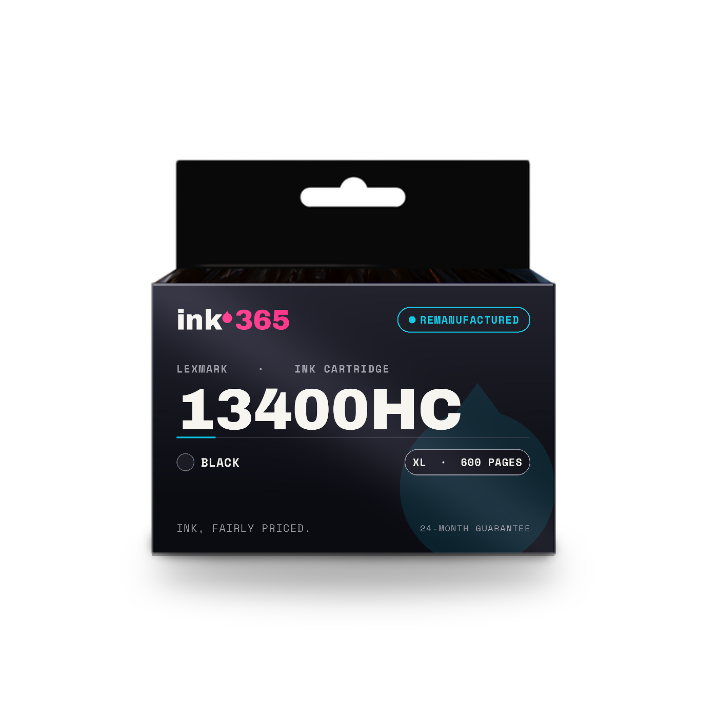 Lexmark 13400HC Black Remanufactured Ink Cartridge – 600 Pages