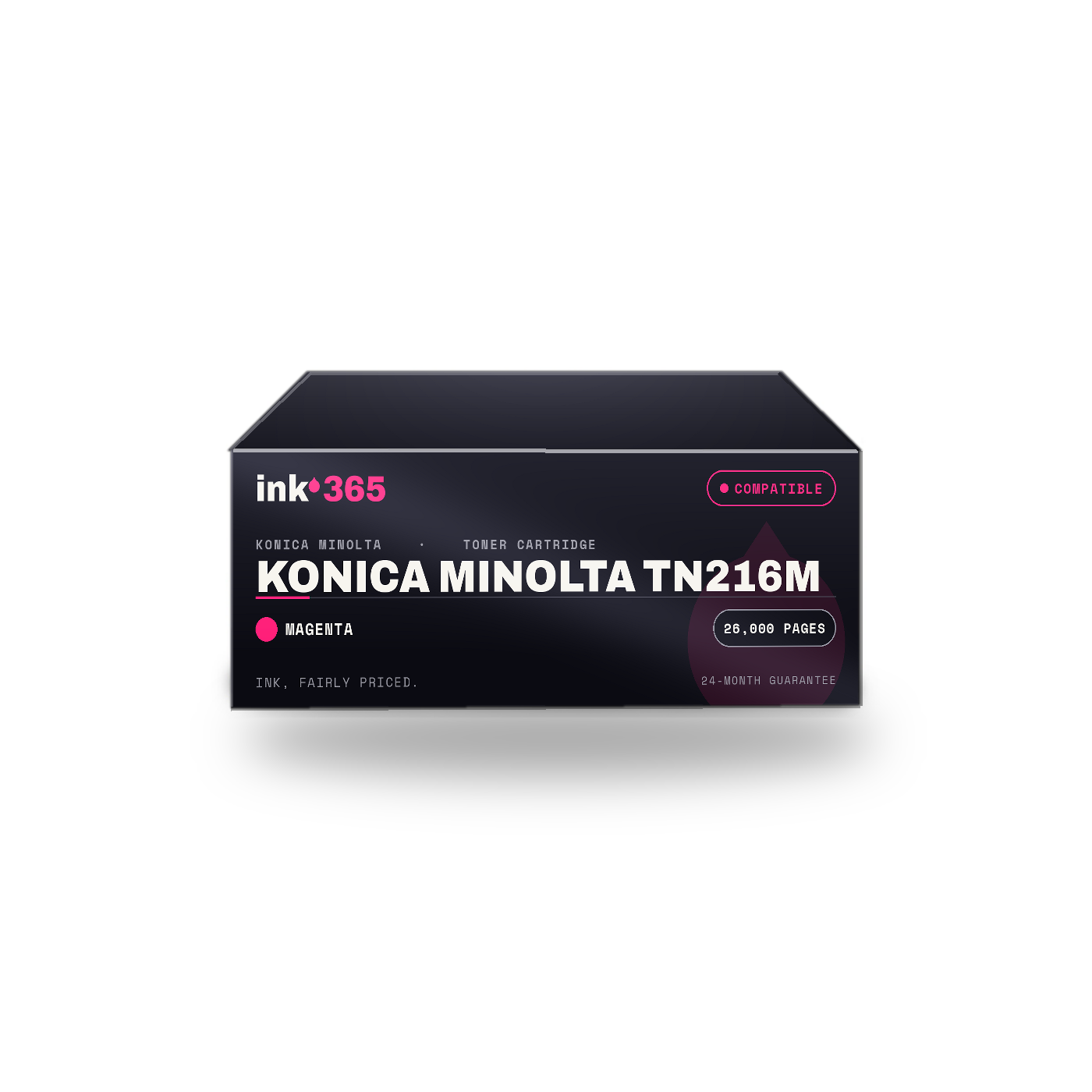 Konica Minolta TN216M Magenta Compatible Toner Cartridge – 26,000 Pages