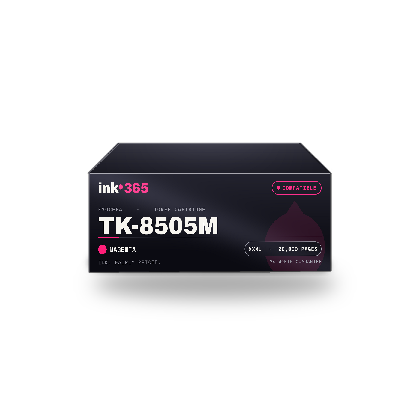Kyocera TK-8505M Magenta Compatible Laser Toner – 20,000 Pages
