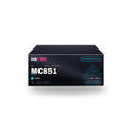 Oki MC851 Cyan Remanufactured Laser Toner – 7,000 Pages