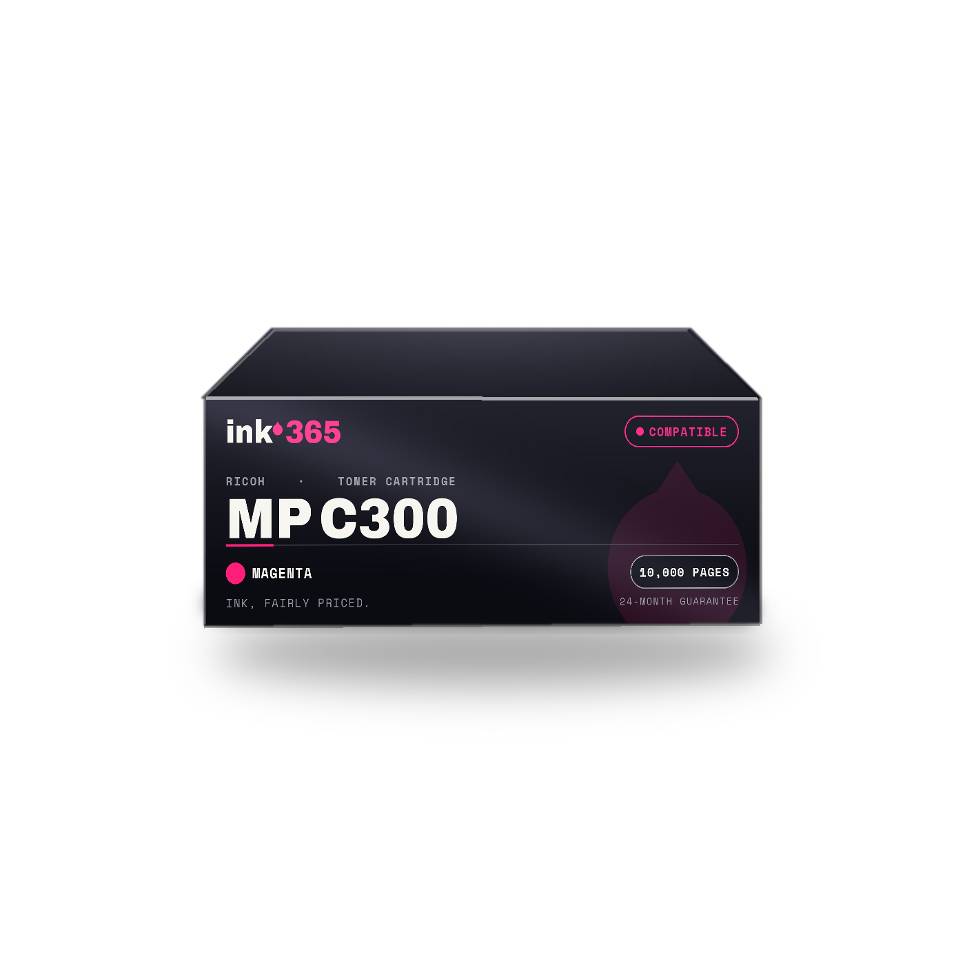 Ricoh MP C300 Magenta Compatible Toner Cartridge – 10,000 Pages