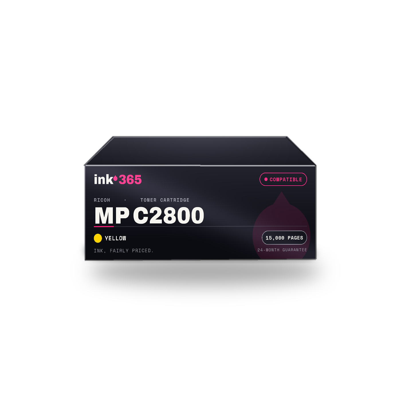 Ricoh MP C2800 Yellow Compatible Toner Cartridge – 15,000 Pages