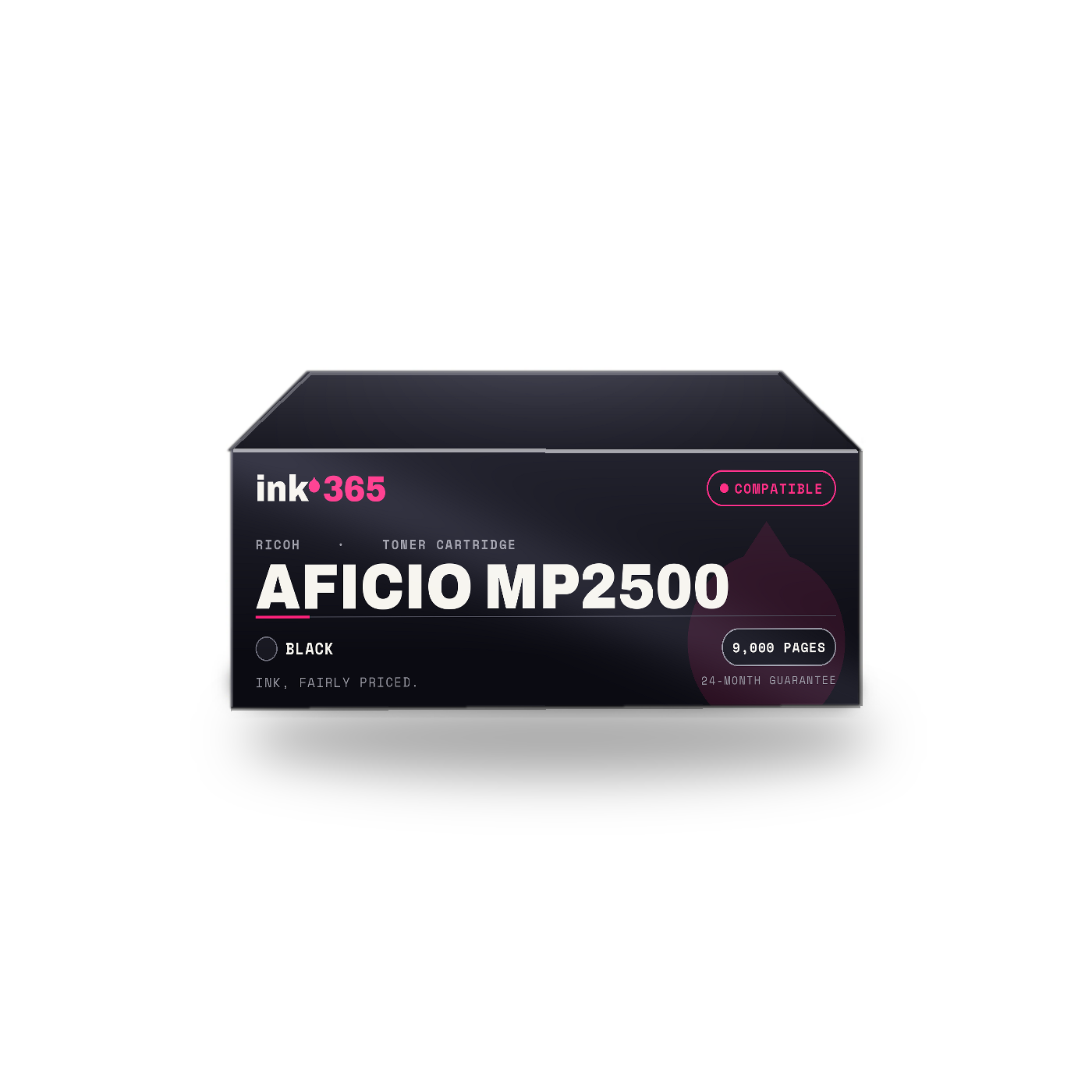 Ricoh Aficio MP2500 Black Compatible Laser Toner – 9,000 Pages