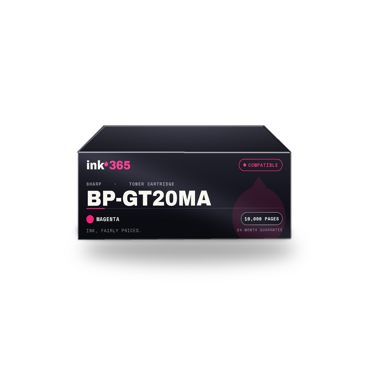 Sharp BP-GT20MA Magenta Compatible Toner Cartridge – 10000 Pages