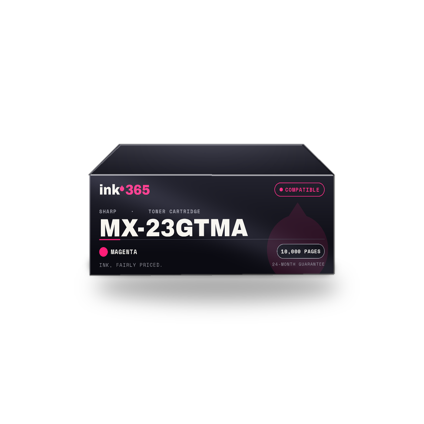 Sharp MX-23GTMA Magenta Compatible Copier Toner – 10,000 Pages