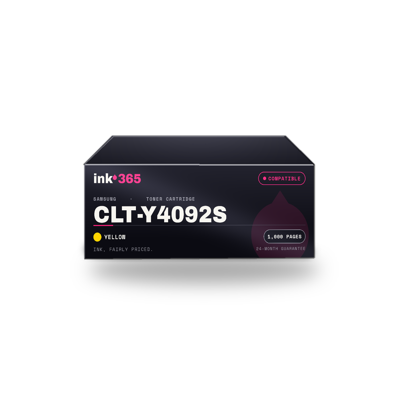Samsung CLT-Y4092S Yellow Compatible Laser Toner – 1,000 Pages