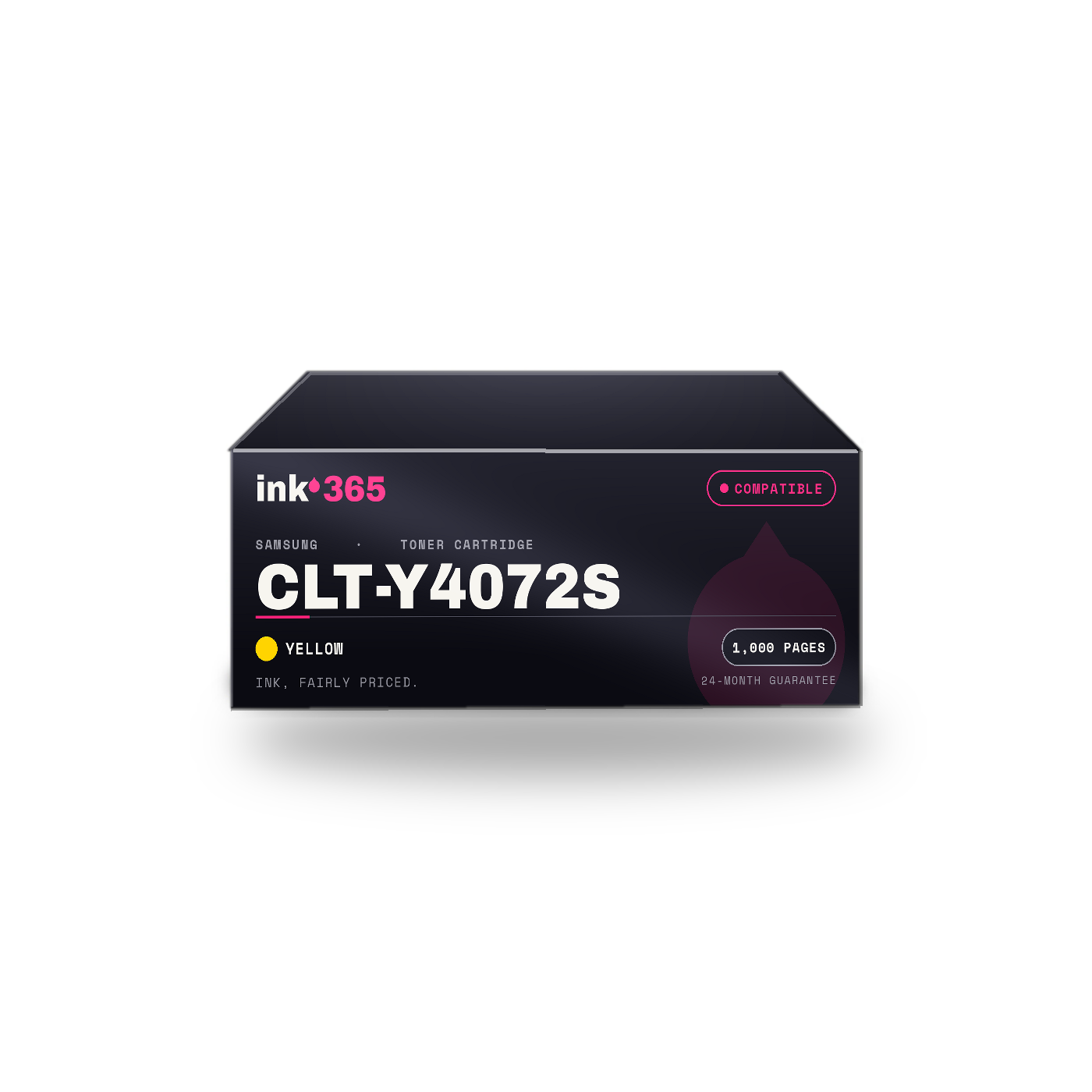 Samsung CLT-Y4072S Yellow Compatible Laser Toner – 1000 Pages