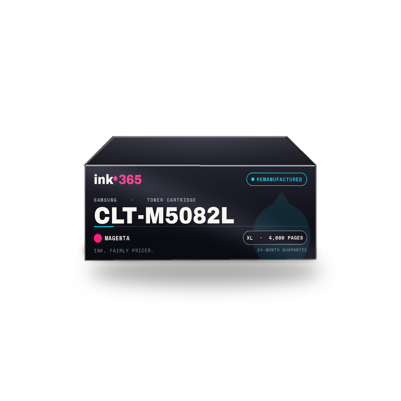 Samsung CLT-M5082L Magenta Remanufactured Laser Toner – 4000 Pages