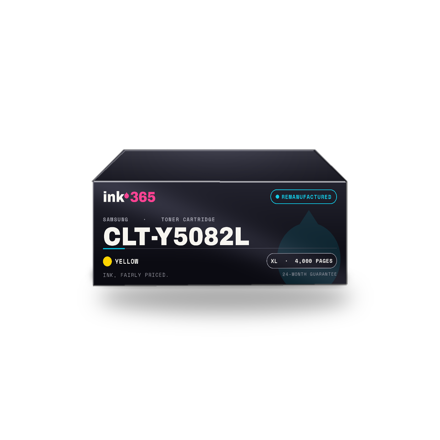 Samsung CLT-Y5082L Yellow Remanufactured Laser Toner – 4000 Pages