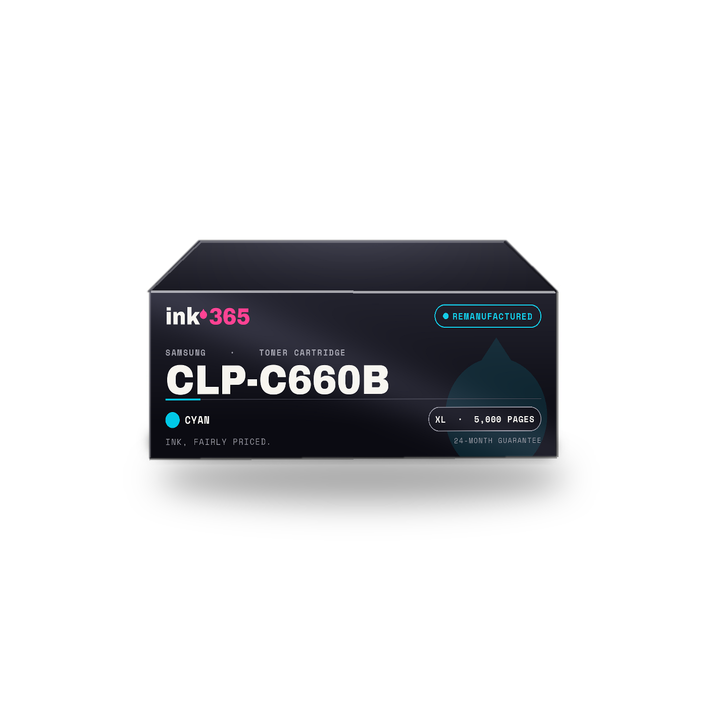 Samsung CLP-C660B Cyan Remanufactured Laser Toner – 5000 Pages