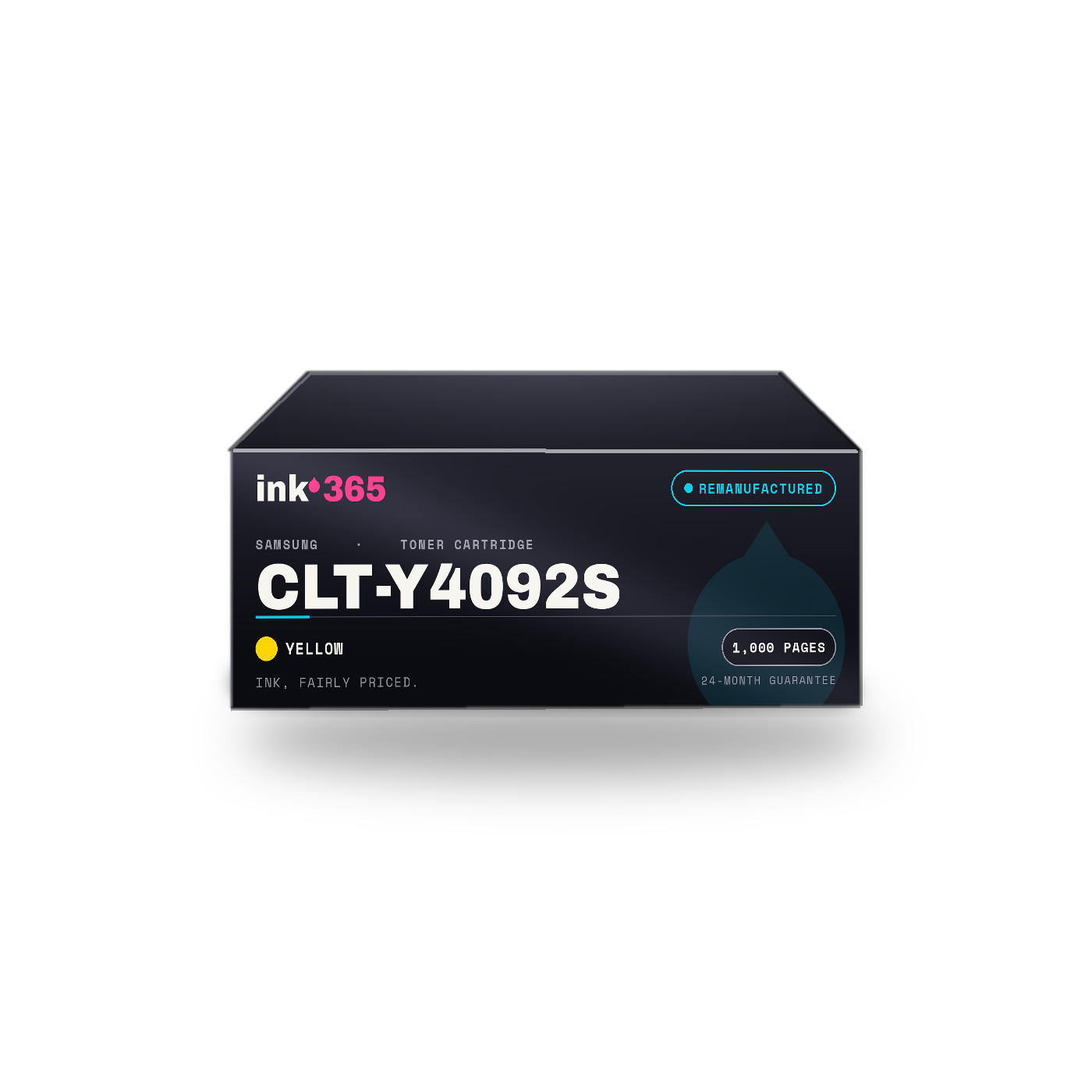 Samsung CLT-Y4092S Yellow Remanufactured Toner Cartridge – 1000 Pages