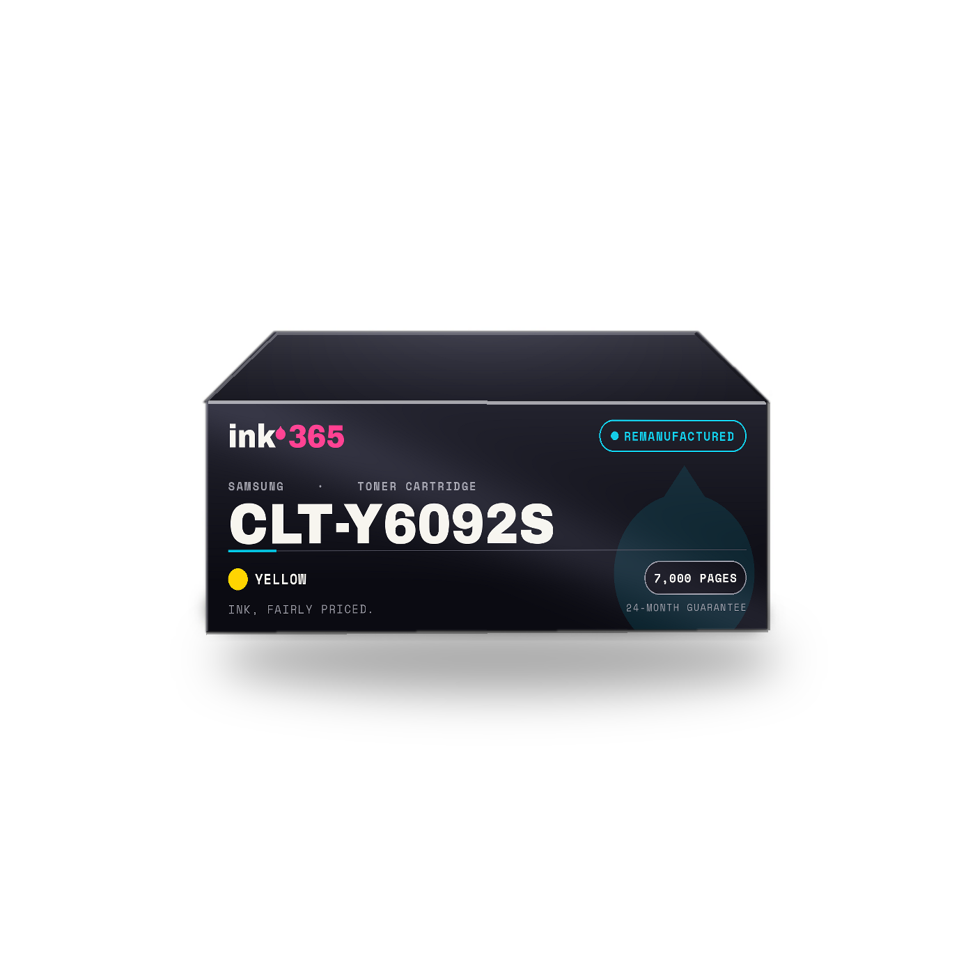 Samsung CLT-Y6092S Yellow Remanufactured Toner Cartridge – 7000 Pages