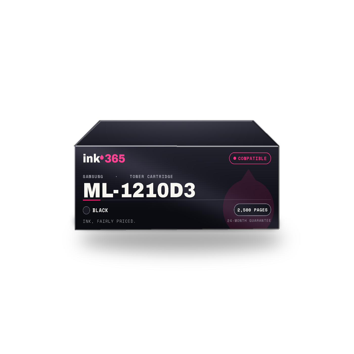 Samsung ML-1210D3 Black Compatible Toner Cartridge – 2500 Pages