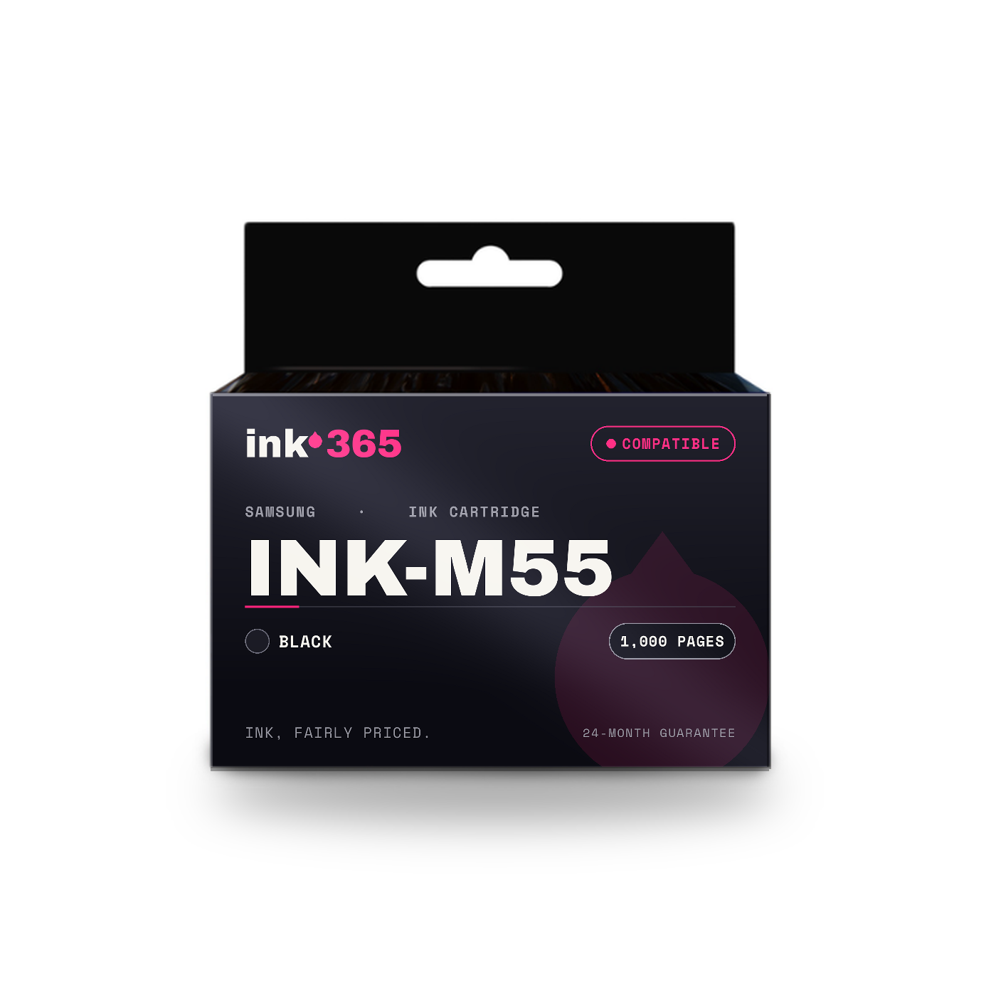 Samsung INK-M55 Black Compatible Ink Cartridge – 1,000 Pages