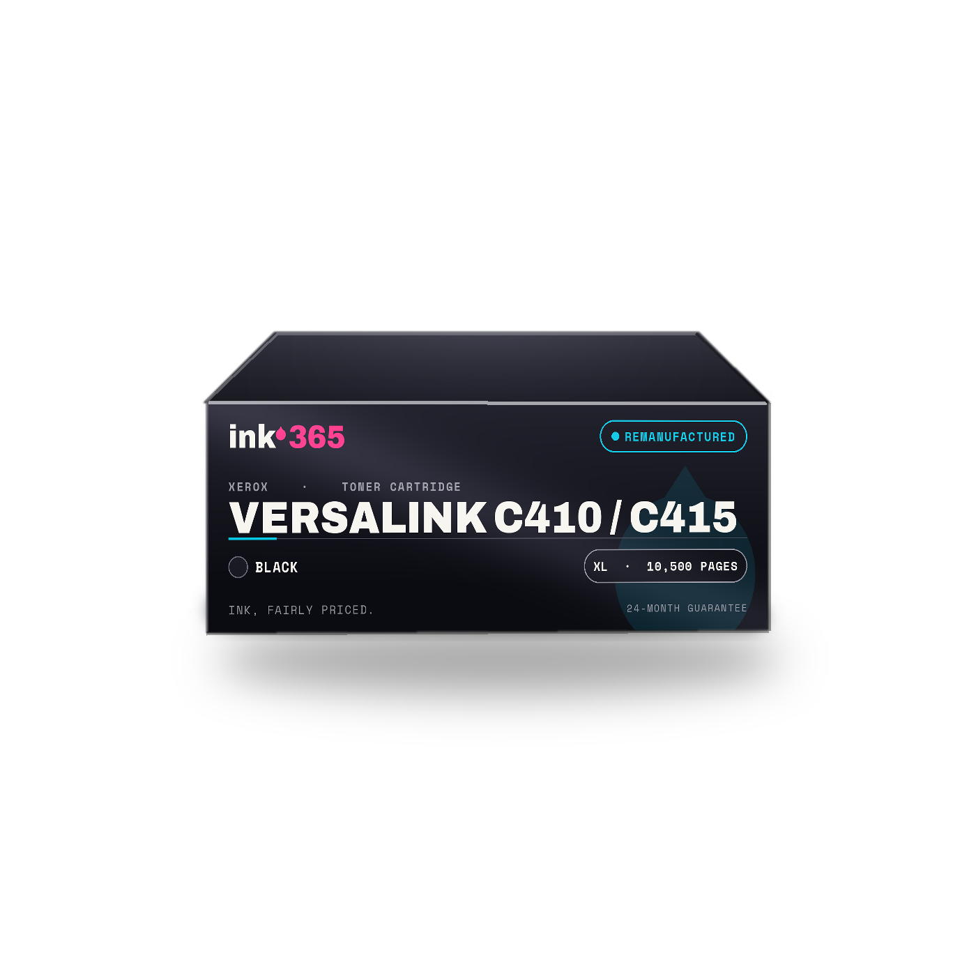 Xerox VersaLink C410 / C415 Black Remanufactured Laser Toner – 10,500 Pages