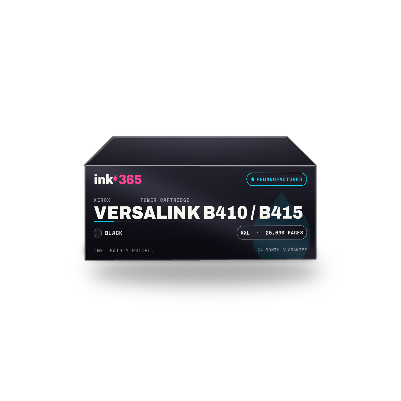 Xerox VersaLink B410 / B415 Black Remanufactured Laser Toner – 25,000 Pages