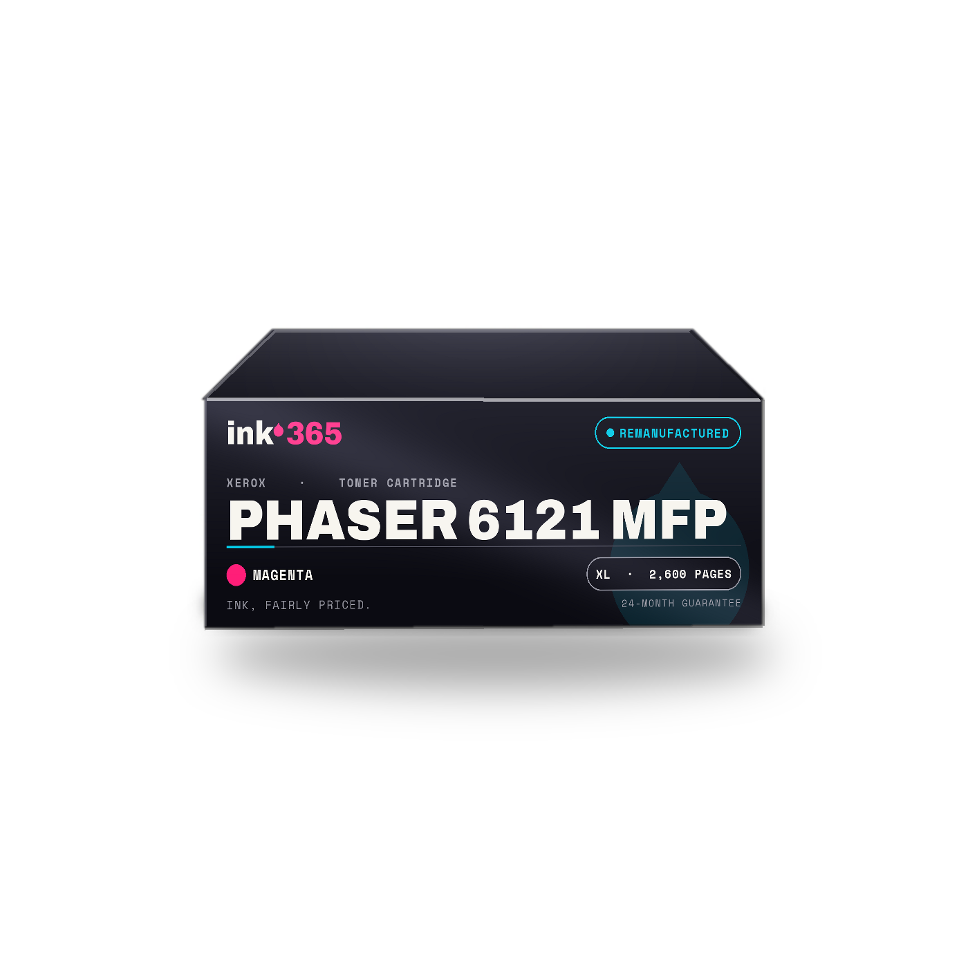 Xerox Phaser 6121 MFP Magenta Remanufactured Laser Toner – 2,600 Pages