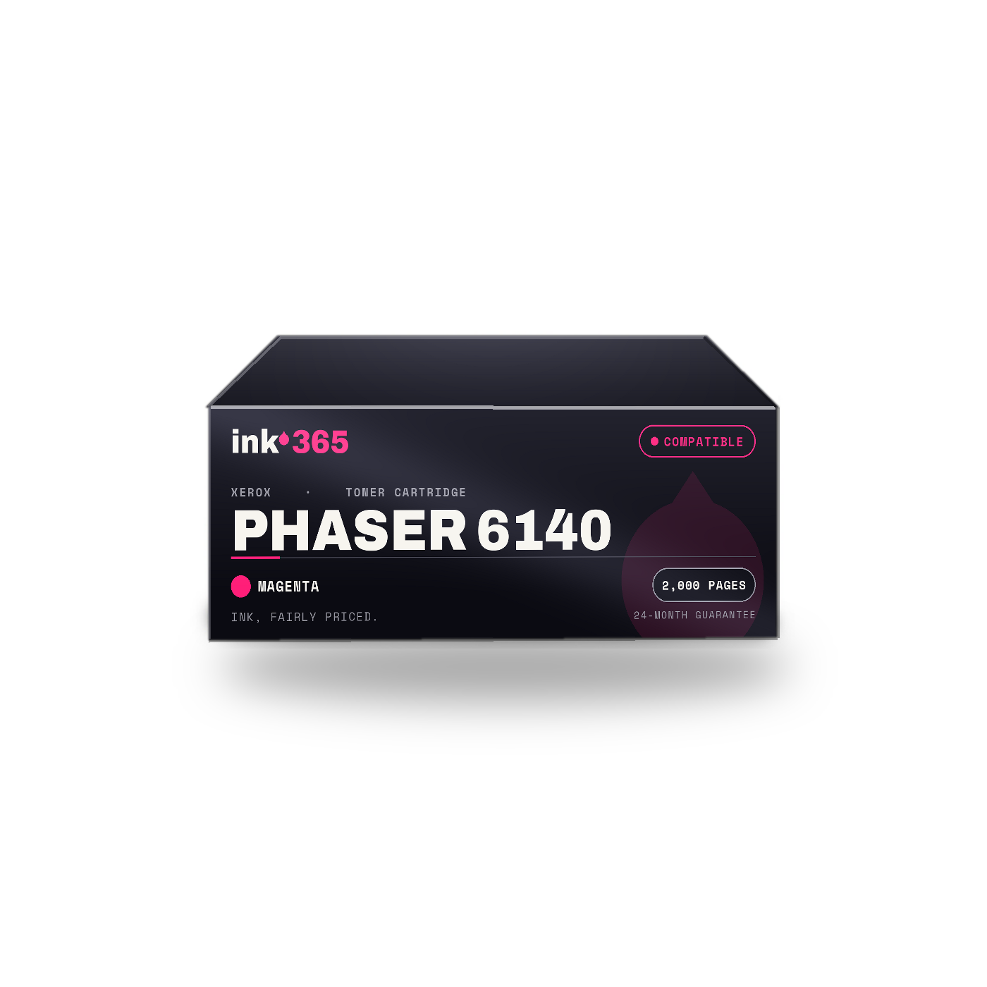 Xerox Phaser 6140 Magenta Compatible Laser Toner – 2,000 Pages