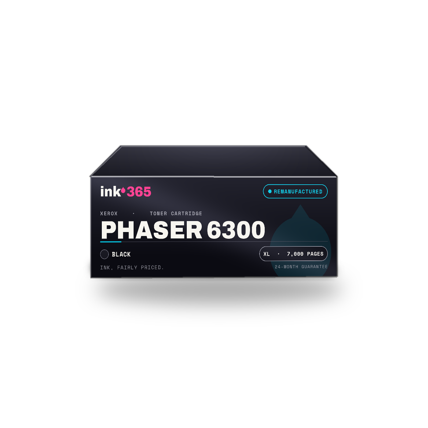 Xerox Phaser 6300 Black Remanufactured Laser Toner – 7,000 Pages
