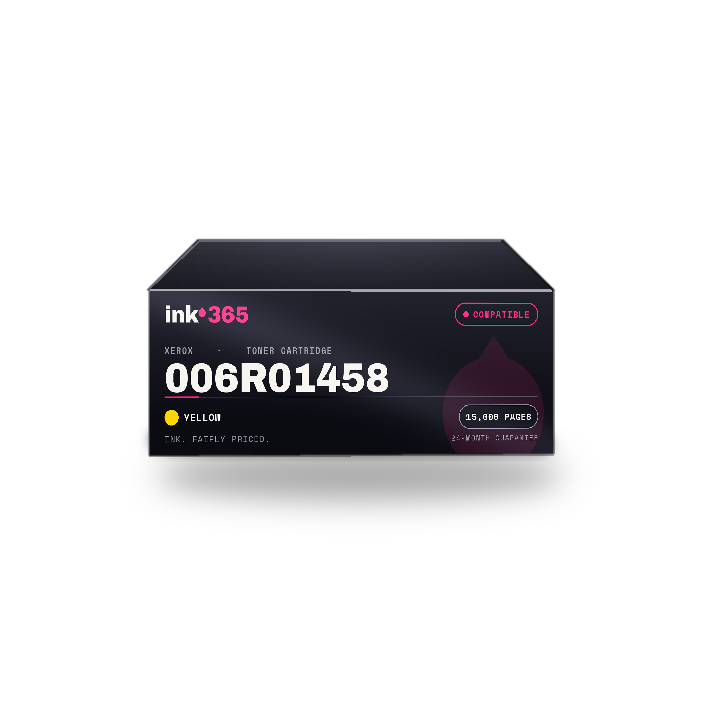Xerox 006R01458 Yellow Compatible Laser Toner – 15,000 Pages