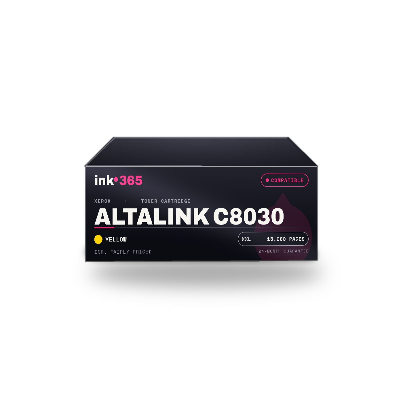 Xerox AltaLink C8030 Yellow Compatible Laser Toner – 15,000 Pages